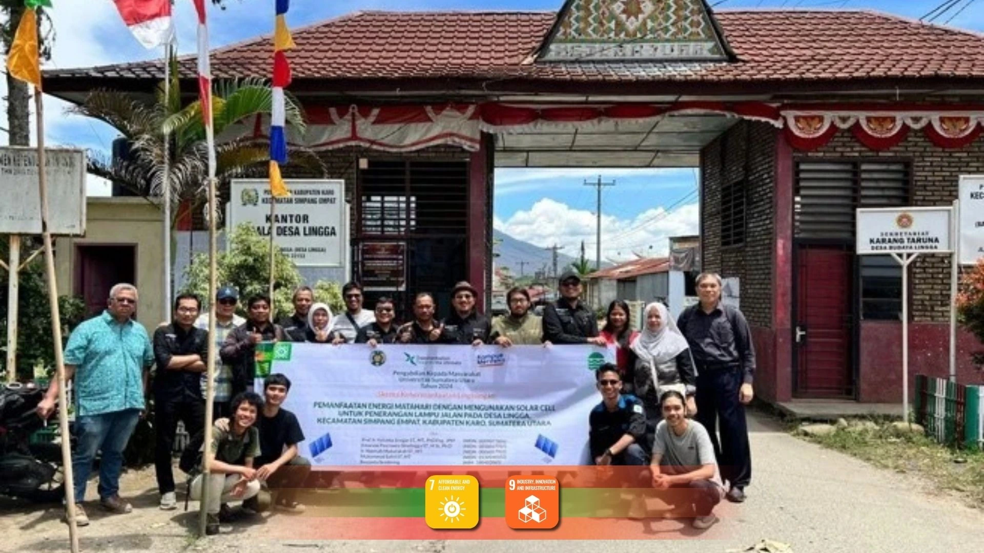 Pemanfaatan Energi Matahari dengan Mengunakan Solar Cell untuk Penerangan Lampu Jalan di Desa Lingga, Kecamatan Simpang Empat, Kabupaten Karo